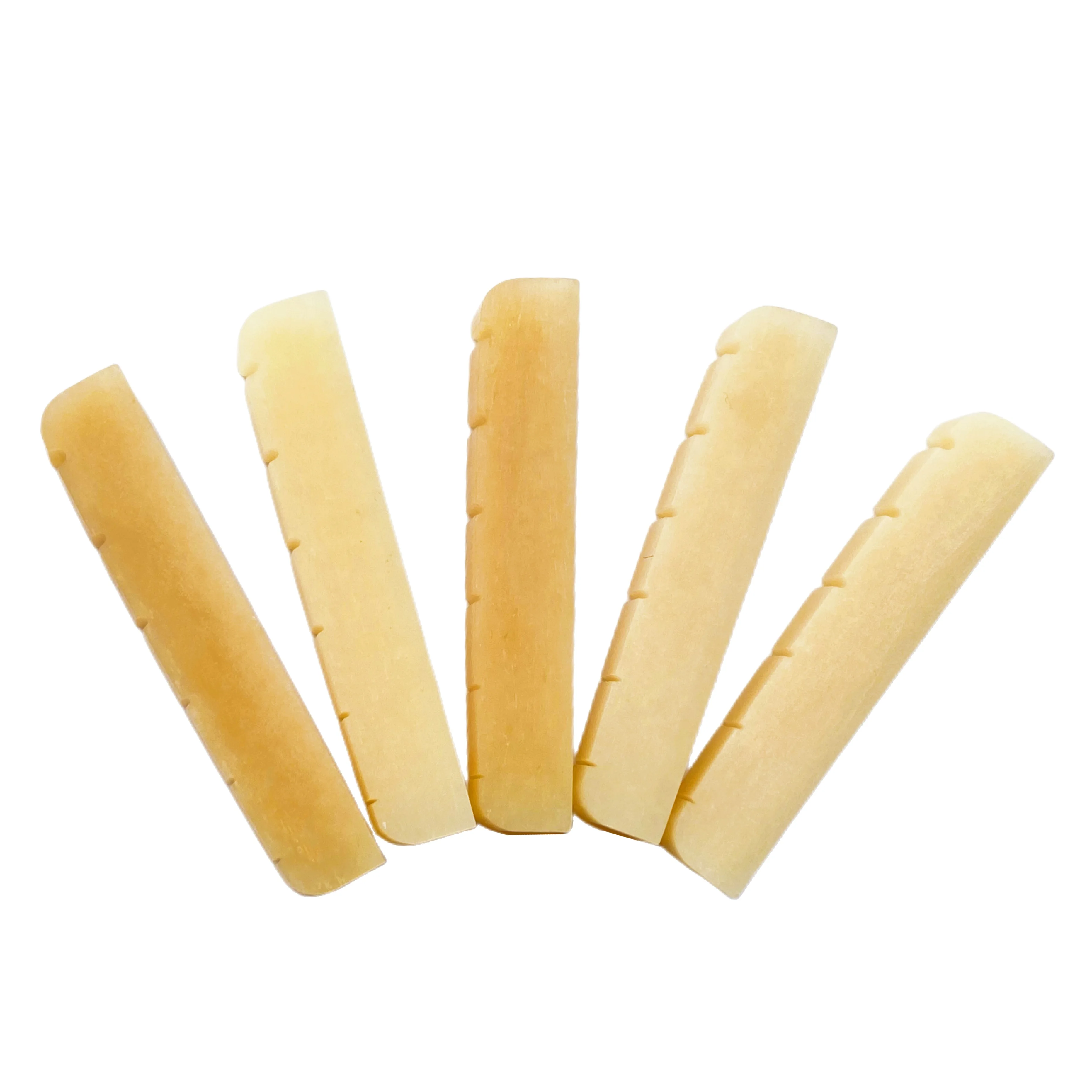 10x Unbleached BONE Nut For Epiphone/Gibson Les Paul LP Guitar 43x6x8.5mm Saddle Bridge Luthier 1 11/16\