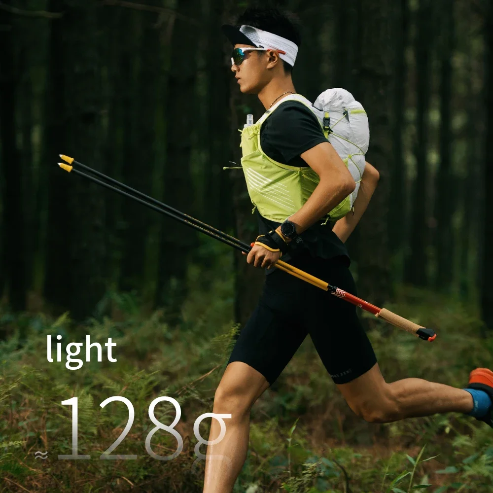 AONIJIE 접이식 탄소 섬유 하이킹 트레킹 폴 빠른 잠금 시스템이있는 워킹 스틱 하이킹 Mountaining E4212 용 초경량