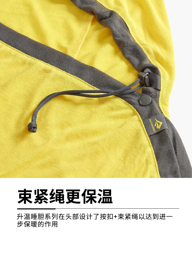 Warm up fleece sleeping bag with detachable inner liner for ultra-light and low-temperature emergency insulation heating