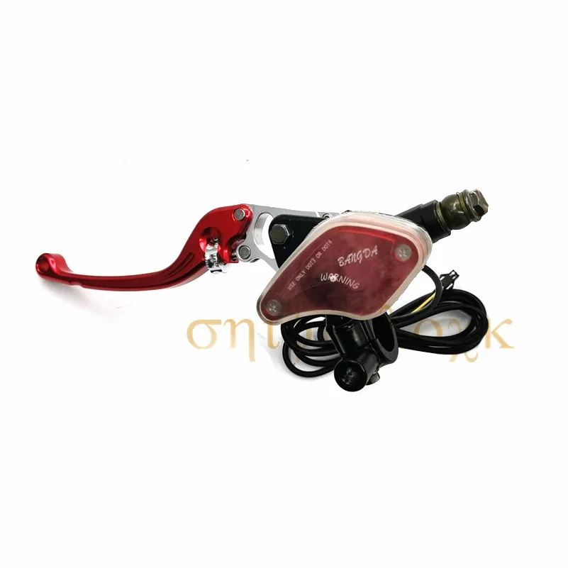 Front Rear Brake Assembly Hydraulic Pump Lever for Citycoco Electric Scooter Modification Accessories