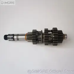 Transmission Main Shaft for Rebel CA250 CM250 CBT250 DD250 DD350 Tank Vision 250 Baja Phoenix 250 Sanex QJ250-3 253FMM