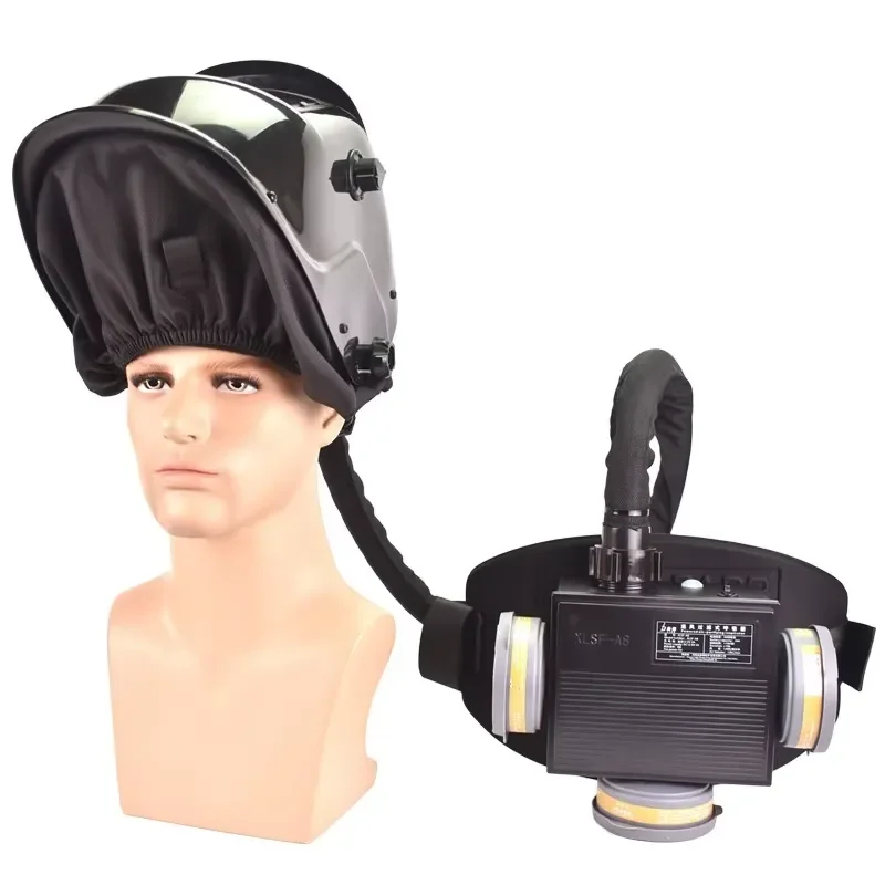New arrival powered pure air supply electrical respirator auto-darkening Welding Mask