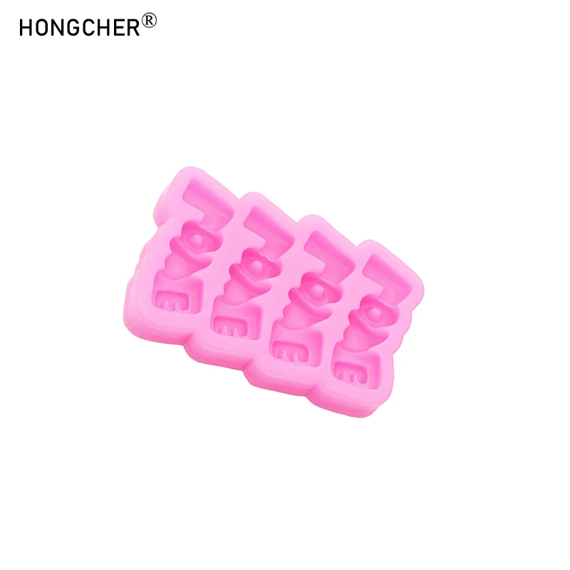 사랑의 편지 실리콘 몰드 DIY 휴대폰 케이스 헤어 액세서리 머리 장식 레진 액세서리 냉장고 물컵 장식 몰드 썸네일 4
