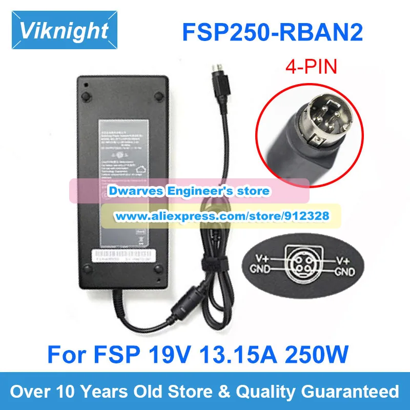 

Genuine 19V 13.15A 250W AC Adapter FSP250-RBAN2 F250W19 9NA2500300 for ELSA B250 PRO MINI ITX MOTHERBOARD 4 Pins Power Supply