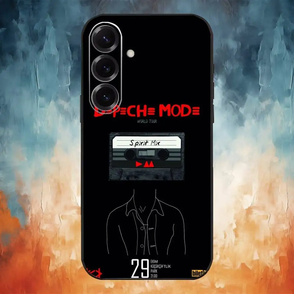 D-Depech Band M-Mode  Phone Case For Samsung Galaxy A73,A72,A71,A70,A53,A52,A51,Others Soft Black Cover