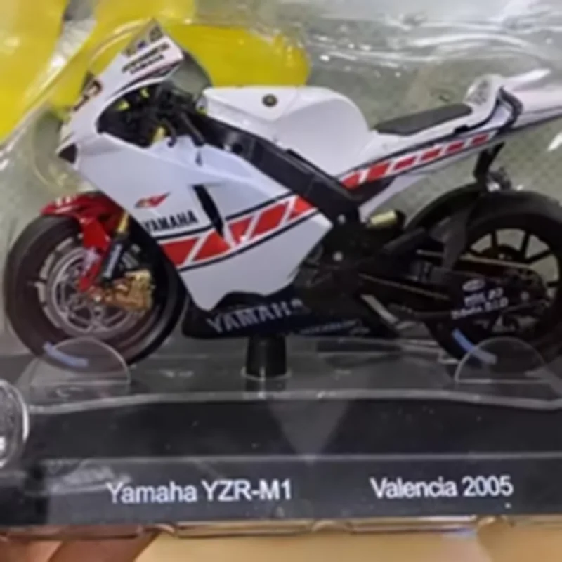 LEO 1:18 Scale Yamaha YZR-M1 Laguna Seca 2005 Motorcycle Alloy