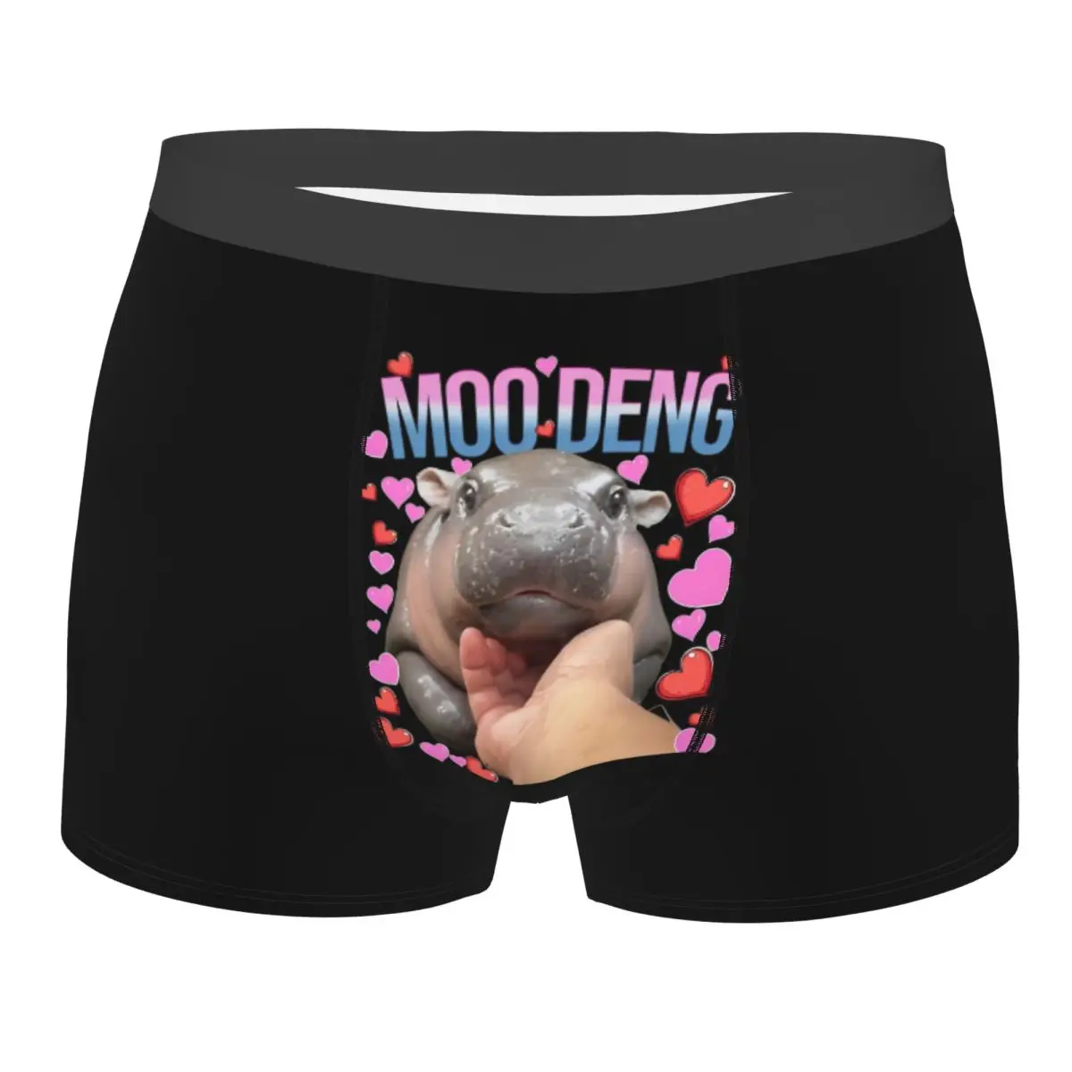 Boxer pigmeu engraçado e famoso para homens, cuecas engraçadas e bonitos, roupa interior macia, calcinha masculina, cuecas novidade, S-XXL