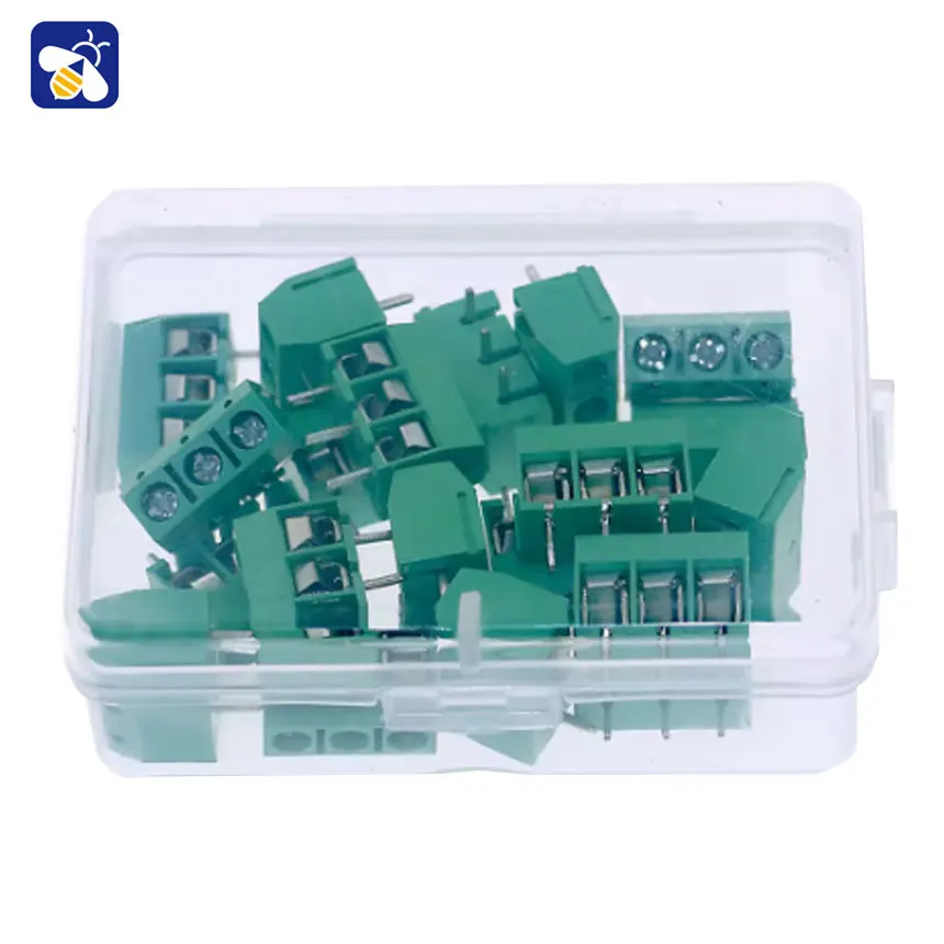 KF301-3P/2P position PCB terminal block 5.08MM terminal block can be spliced plug-in connectors (20 a box)