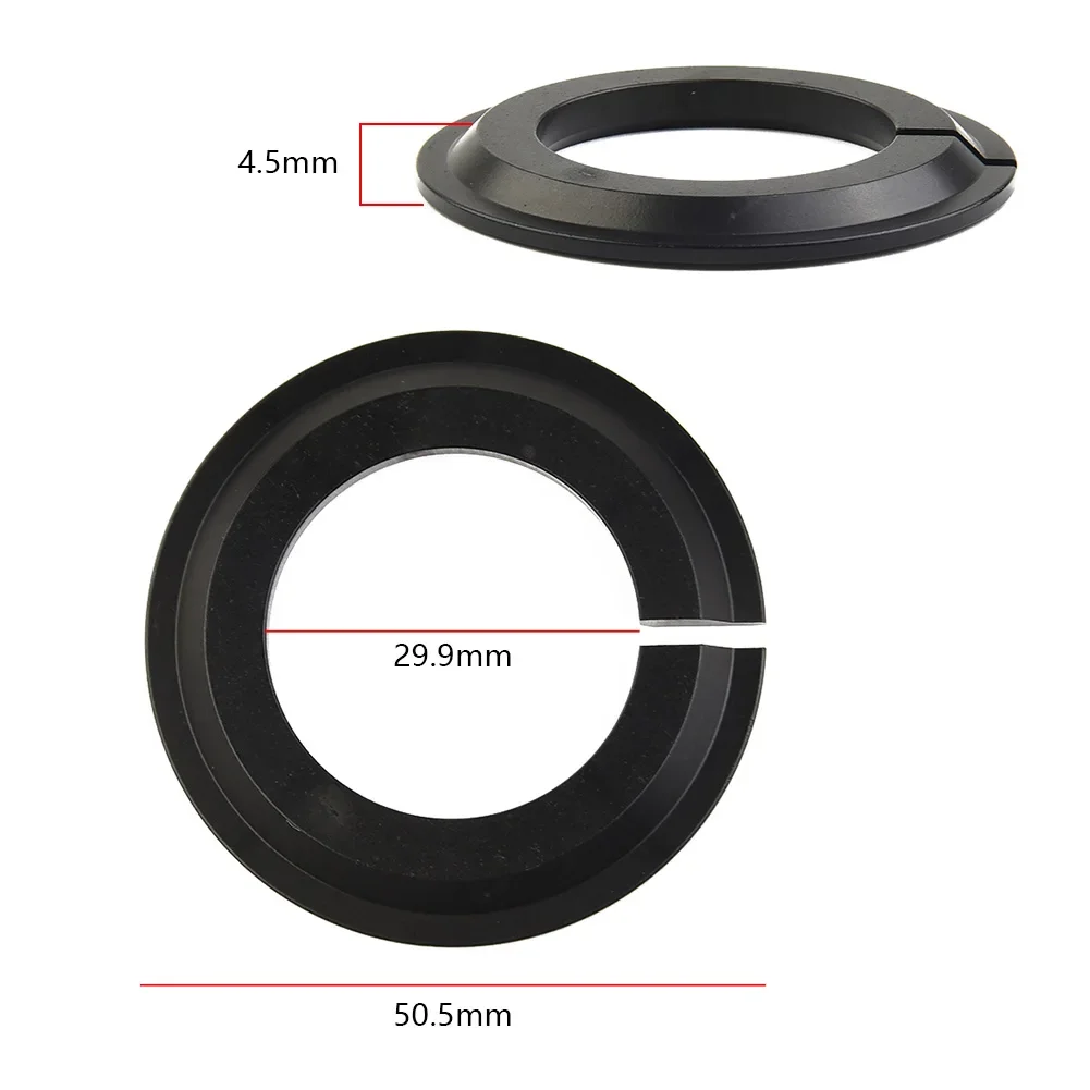 1pc Tapered Steerer Tube Conversion 1 1/8in To 1 1/2in Crown Race Ring Fork Adapter 50.5x29.9mm Bike Fork Adapter Ring