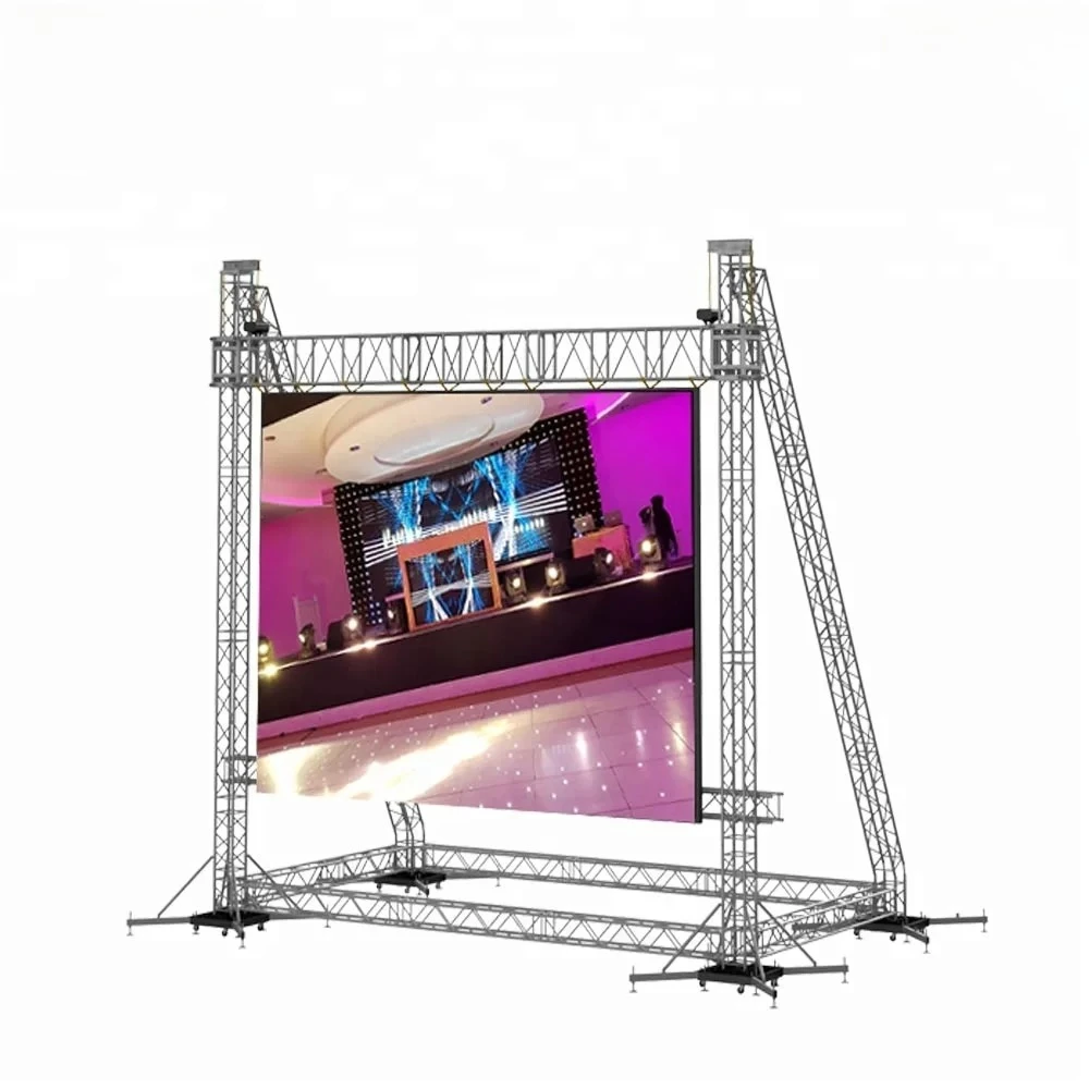 LED Screen Ground Supports Display Truss Structures