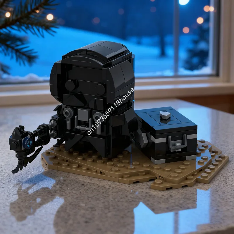 

262pcs MOC Luxu The Black Box Brickheadz Model Building Blocks Assemble Christmas Gift Creative Idea Toys Education Birthday