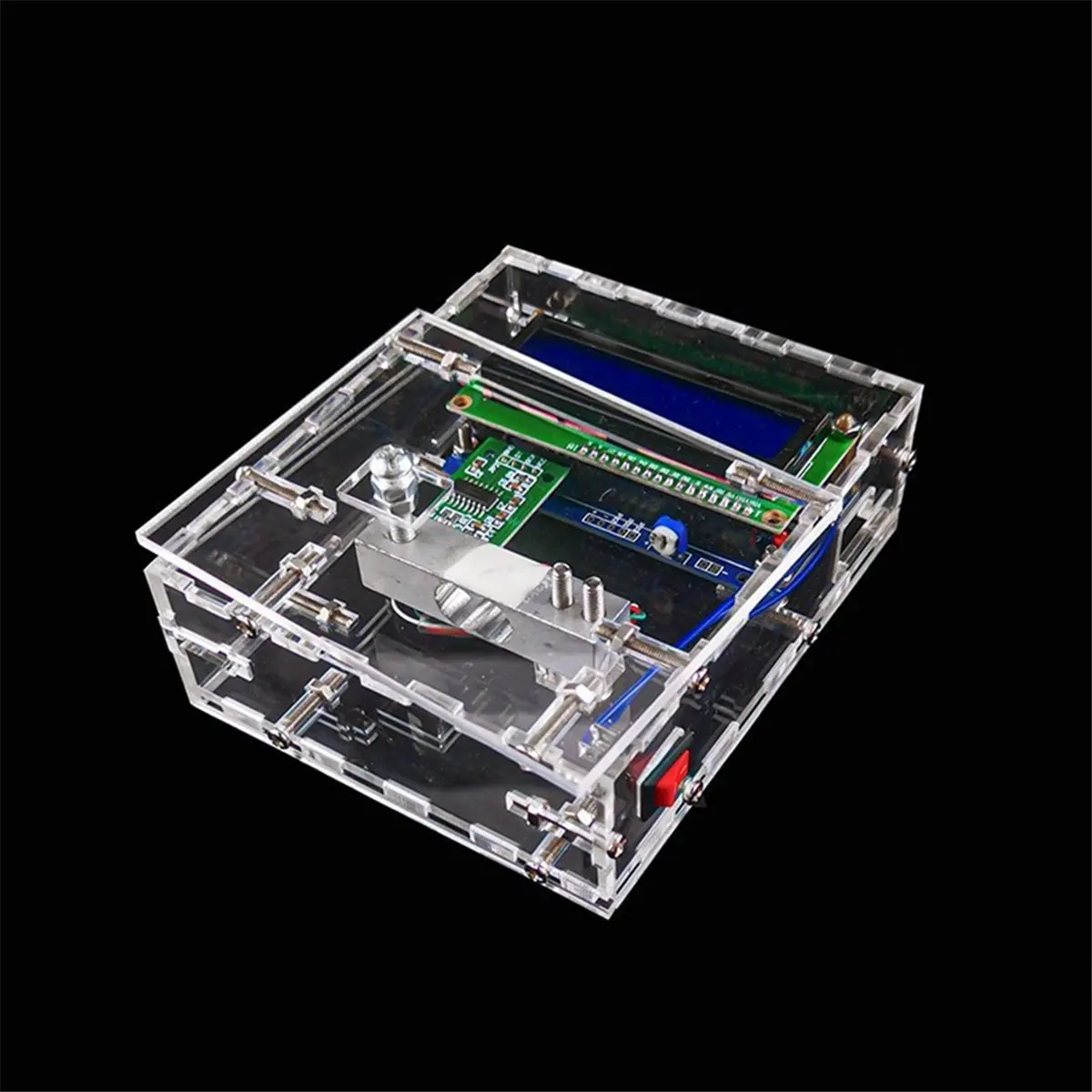 Hot Sale Microcontroller Electronic Scale DIY Kit with Bracket Load Cell Circuit Experiments Parts Self Assembled Circuit Board