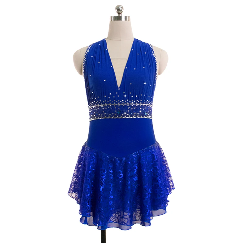 

Nasinaya Figure Skating Dress Customized Competition Ice Skating Skirt for Girl Women Kids Gymnastics Performance Special Waist