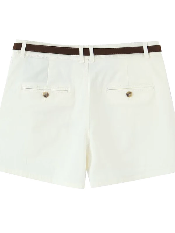 Lässige, lockere Damen-Artees mit Gürtelfalten, Sommer 2022, neuer Stil, Übergröße, mittlere Taille, PVC-Stoff, A-Linie, Hose