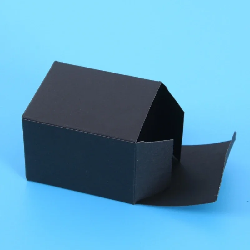 Kraft Pape Cardpaper Boxes 3 X3 5 X5 6 X6 7 X7 8 X 8 To 10 X10 Diy 3 Colors Packaging Box 350gsm Black White Brown