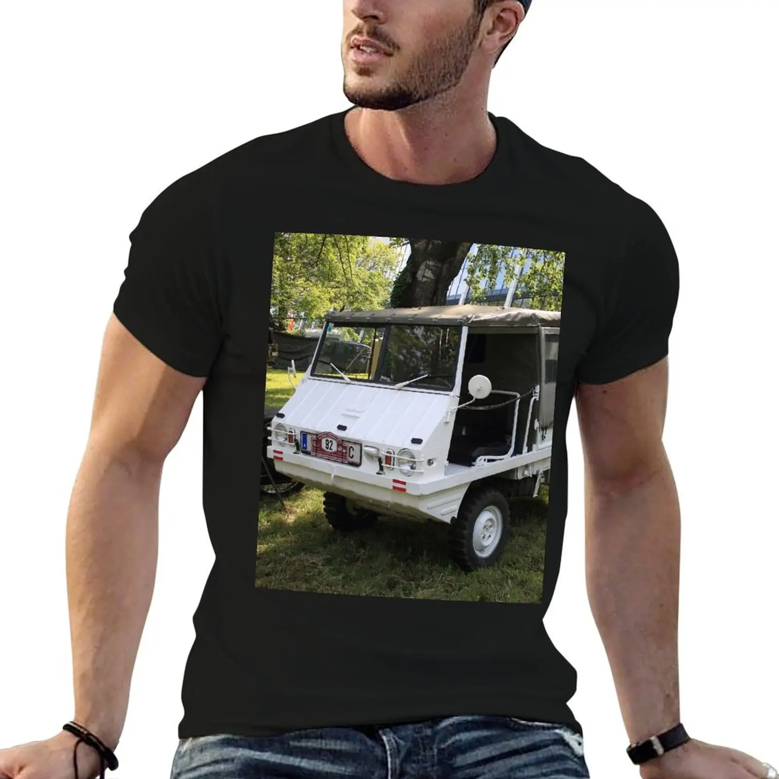 Steyr-Puch Haflinger T-Shirt quick drying new edition graphics quick-drying plain black t shirts men