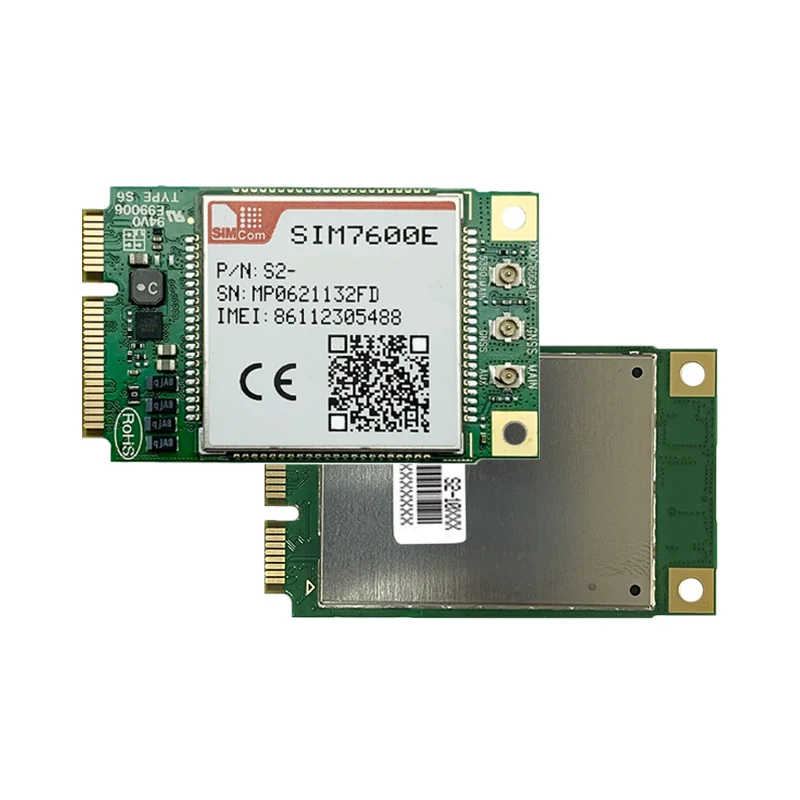 Modulo SIMCOM CAT1 LTE SIM7600E PCIE SIM7600G SIM7600E-L1S SIM7600SA PCIE 100% nuovo e originale