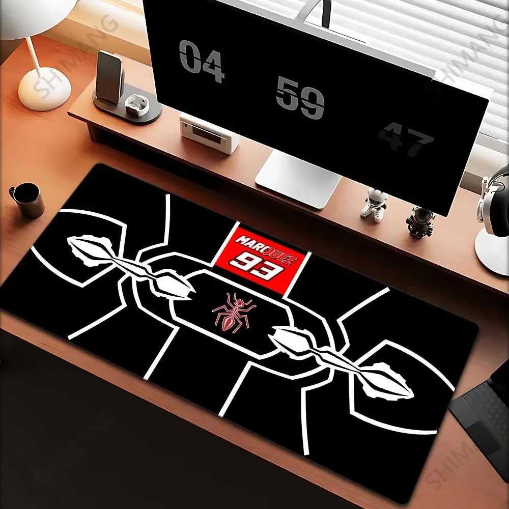 

Moto Marc Marquez 93 Mouse Pad XXL Gaming Accessories Office Gamer Keyboard Desk Mat Non-Slip Laptop Large Rubber Anime Mousepad