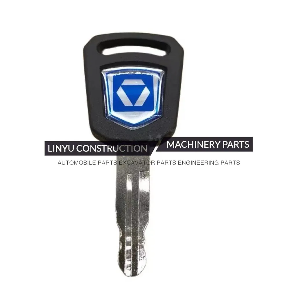 10pcs XCMG Excavator key NEW version For XE60 75 65 85 215 75DA 60D 200 Ignition key Door lock key