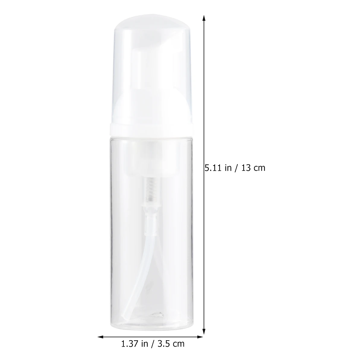 

4 pcs 50Ml Travel Shampoo Bottles Reusable Leakproof Portable Empty Containers For Refillable Pump Bottle Dispenser Bubble Maker