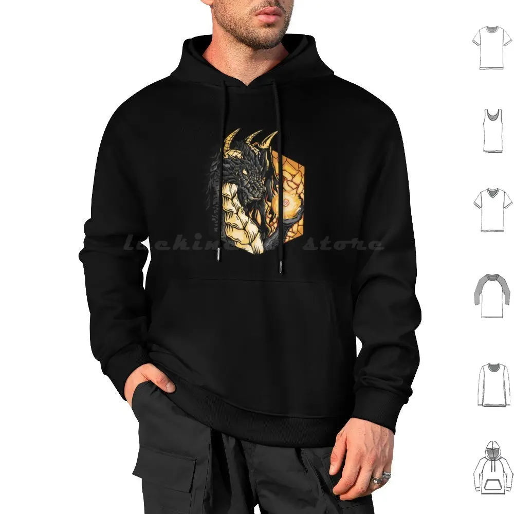 D20 Dragon Delight-Rpg And Dice Lover. Perfect For Master. Hoodie cotton Long Sleeve Rpg Dragon Master Dnd And D20