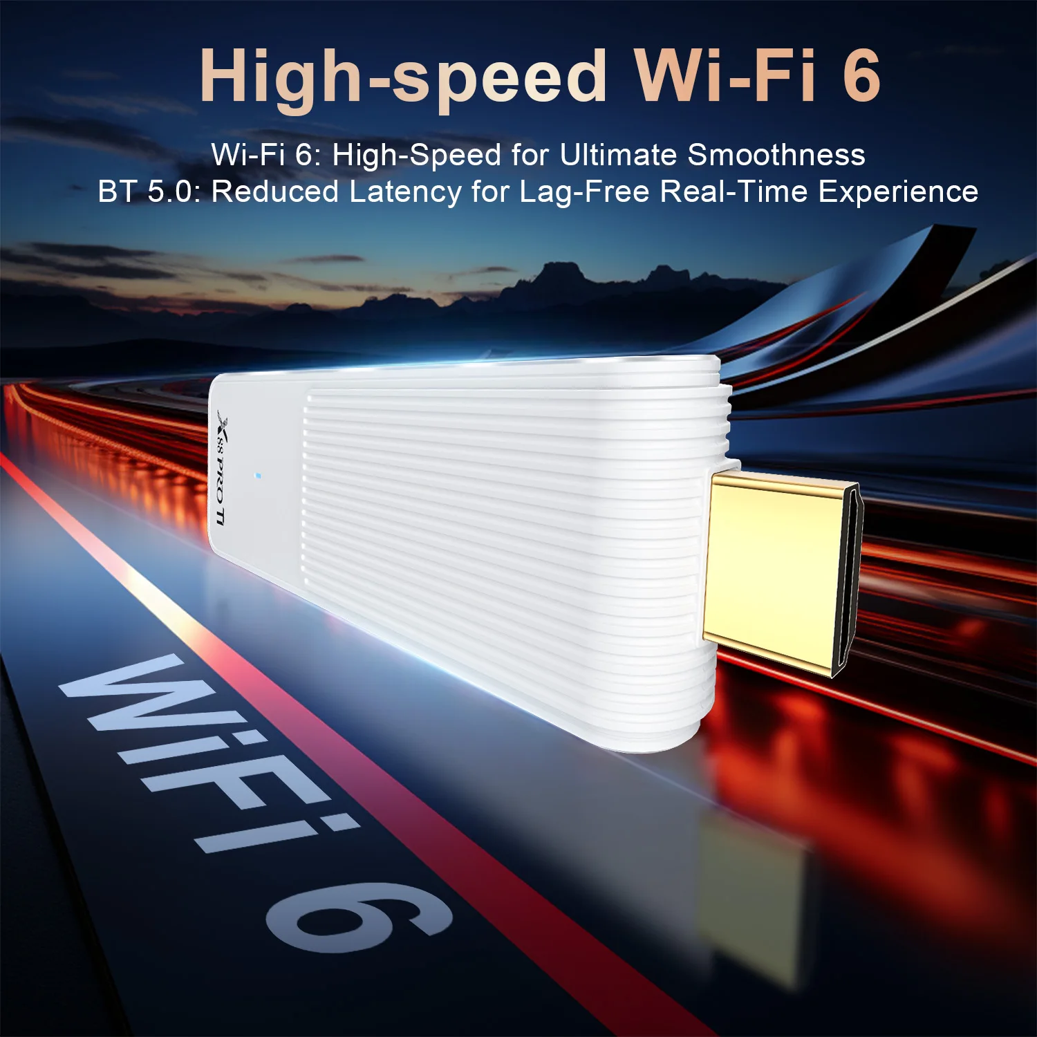 Nuovo X88 Android TV Stick 4K Rockchip RK3518 Android 14.0 Lettore multimediale WIFI6 BT5.0 Telecomando vocale Netflix Google Smart TV
