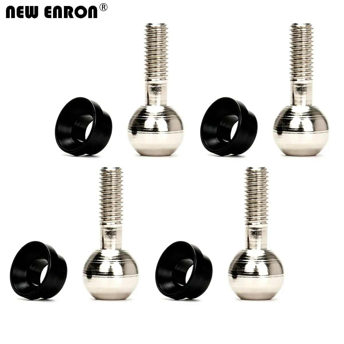 Pivot Balls w/Bushings Ball Head Screw 4933 For RC Car TRAXXAS 1/10 Revo E-Revo Summit