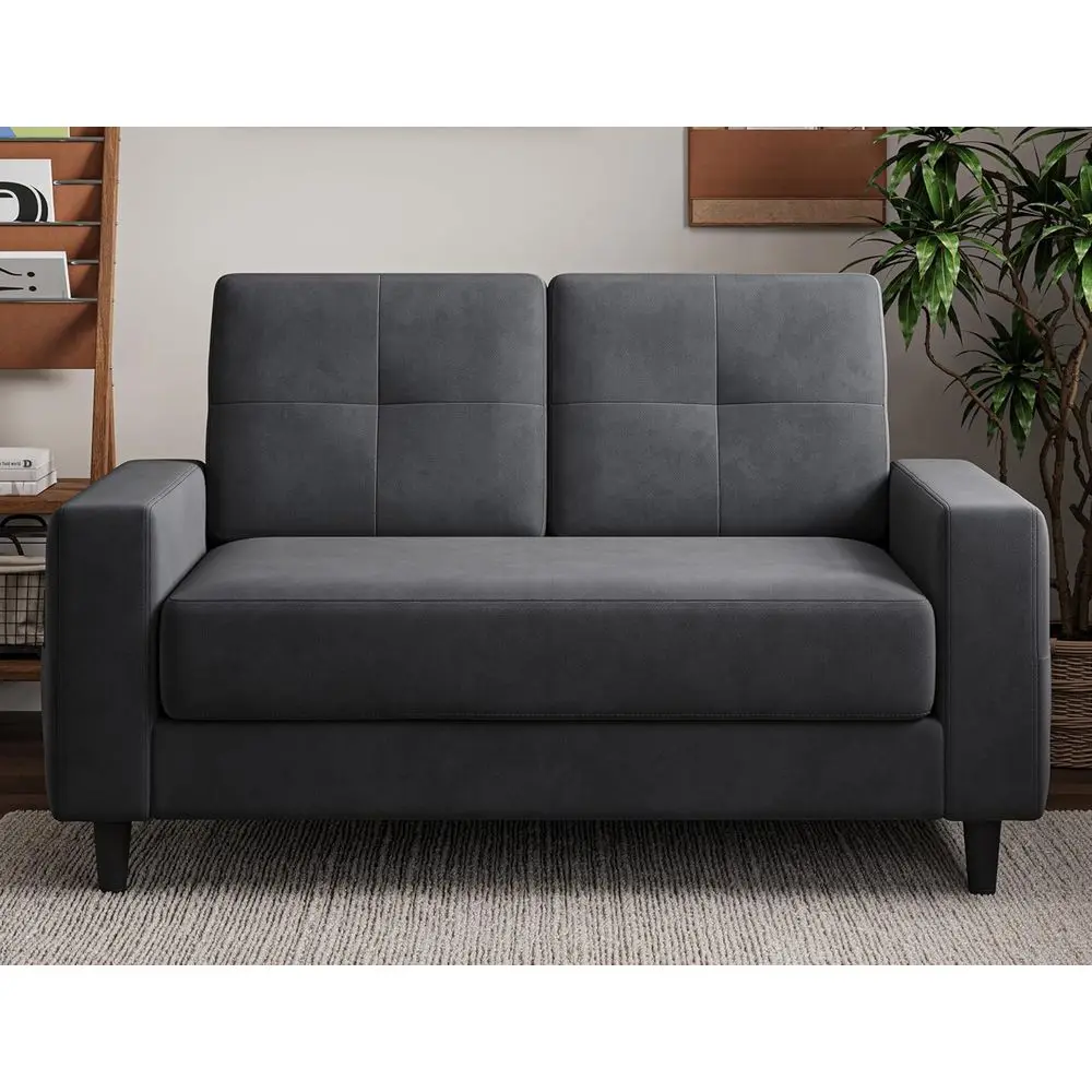 

Compact 53 Grey 2-Seater Sofa for Small Spaces or Bedrooms