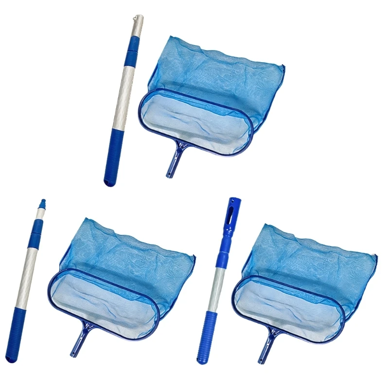 G6DE Detachable Pool Net Leaves Skimmer Swimming Pool Cleaning Net Cleaning Tool