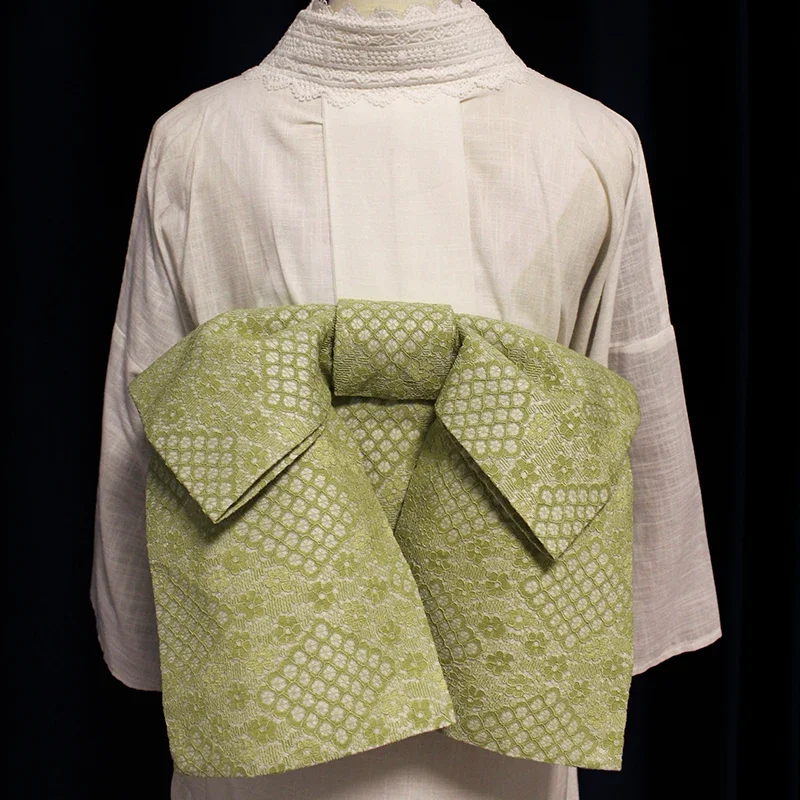 ผู้หญิงญี่ปุ่นแบบดั้งเดิมKimono Obiคุณภาพสูงลูกไม้โบว์โบว์Girdleคอสเพลย์สวมใส่Yukataอุปกรณ์เสริม