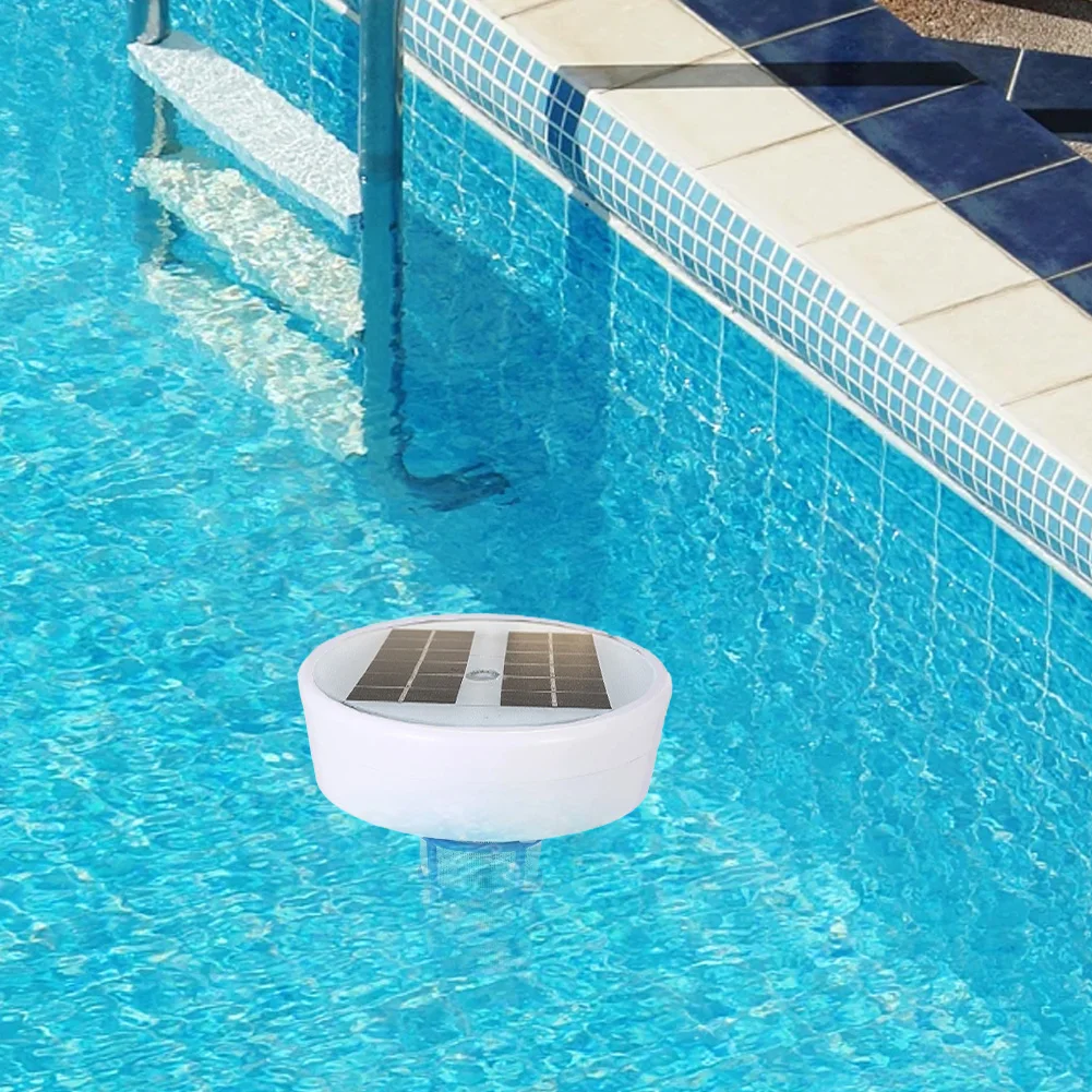 Solar Copper Pool Ionizer Floating Pool Cleaner Chlorine-Free Sun Shock & Water Purifier Pool Accessories