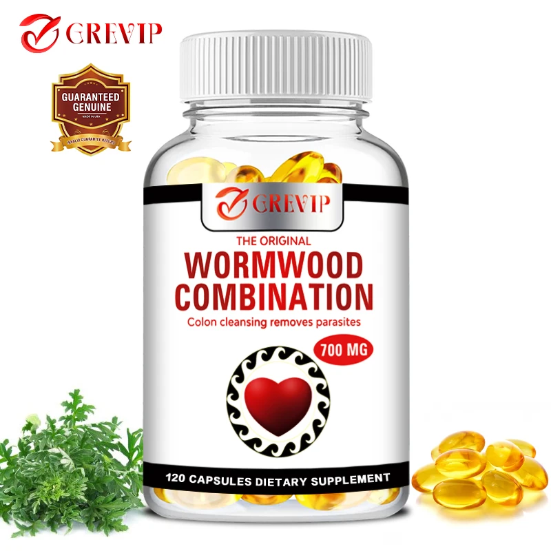 Wormwood Combination - with Black Walnut, Clove - Intestinal Cleansing, Liver Health, Digestive Support, Antioxidant