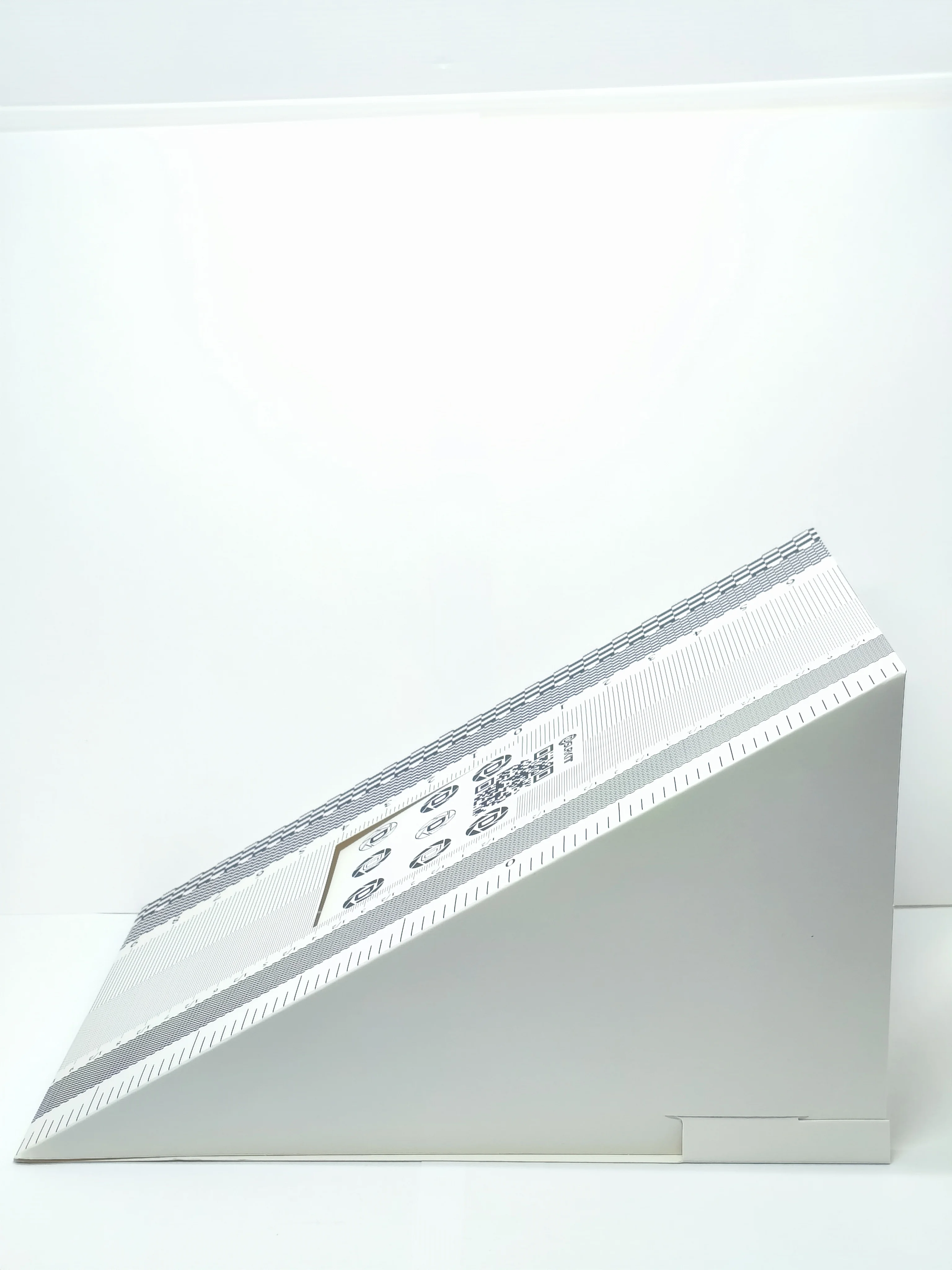 DSLRKIT 2 szt. Wyrównanie kalibracji ostrości obiektywu AF Linijka do mikro regulacji Składana karta Rozmiar: L