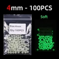 4mm 100 piezas blanco
