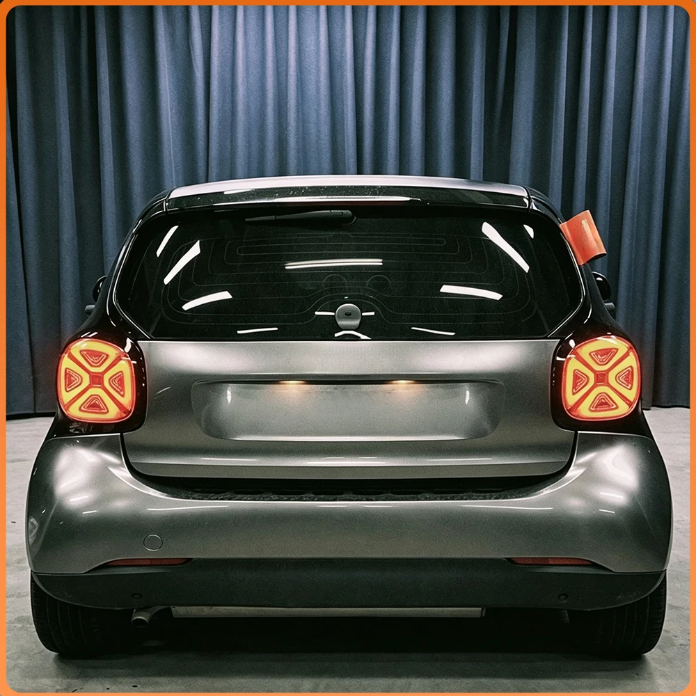 LED Car Taillights Assembly High Configure Upgrade Auto Back Lamp Accessories For Smart ForTwo ForFour W451 W452 W453 2015-2019