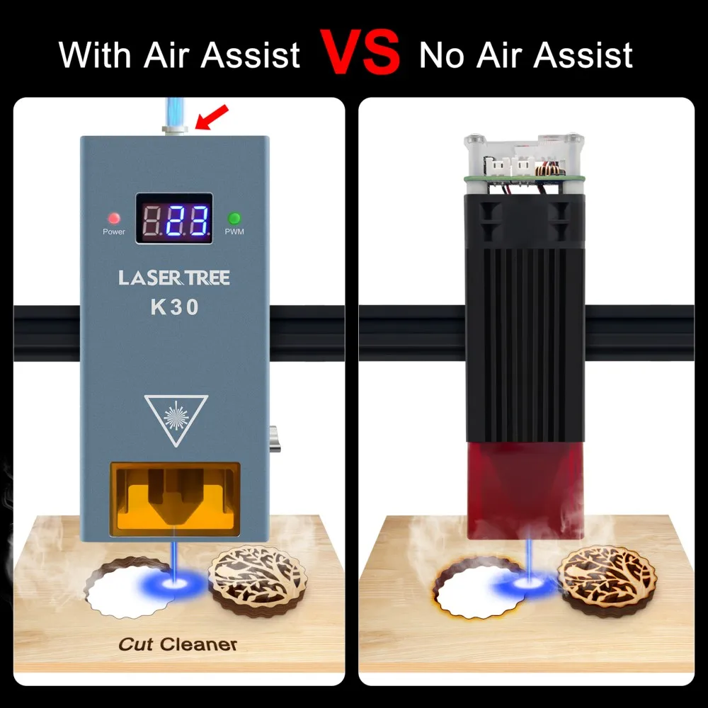 LASER TREE 150W 160W High Power Diode Laser Engraving Module With 33W Laser Cutting Head Accessory DIY Tool For CNC Engraver