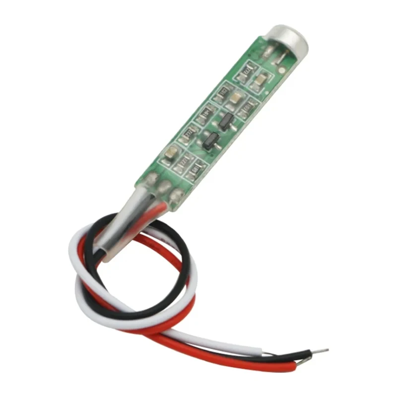 Módulo de micrófono especial ajustable de volumen de salida, módulo adaptador de pastilla de Audio con preamplificador para cámara IP CCTV