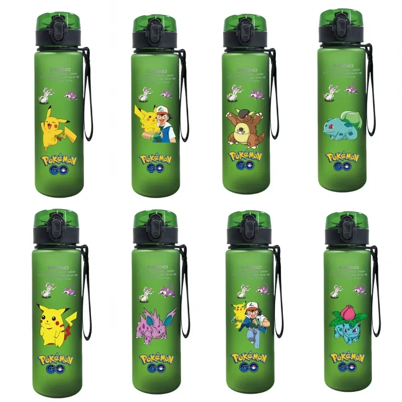 Pokemon Kettle Lunettes à boire pour enfants, Sports référer, Voyage, Escalade, Eau HI, Cadeaux de vacances pour garçons et filles, Standard