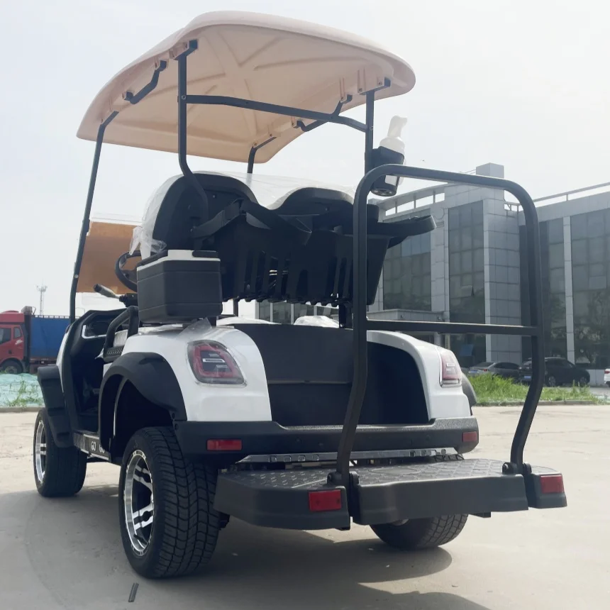 

4 Seater Electric Golf Cart Cheap Prices Chinese Club Double Wishbone Independent Suspension Easy Handle Electric Scooter