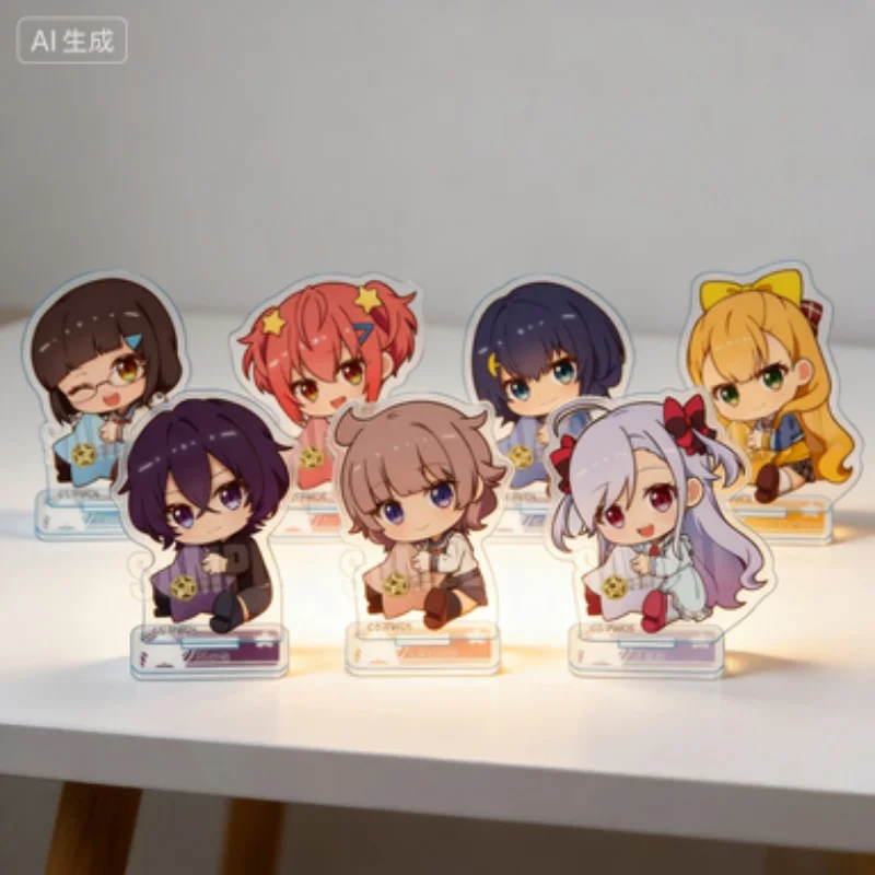 Anime World Dai Star Chisa Sasuga Kathrina Griebel Yae Niizuma Acrylic standing sign board Desk Decorations Gifts For Friends