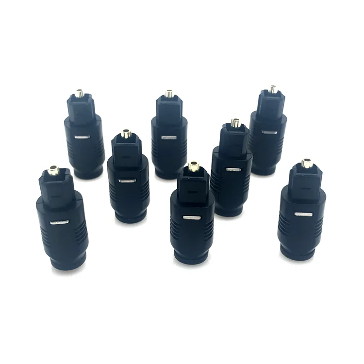 Manufacturers male to male toslink plug toslink connector Mini plugtoslink to mini toslink Scapc Jis F05 Connector or Video Audi