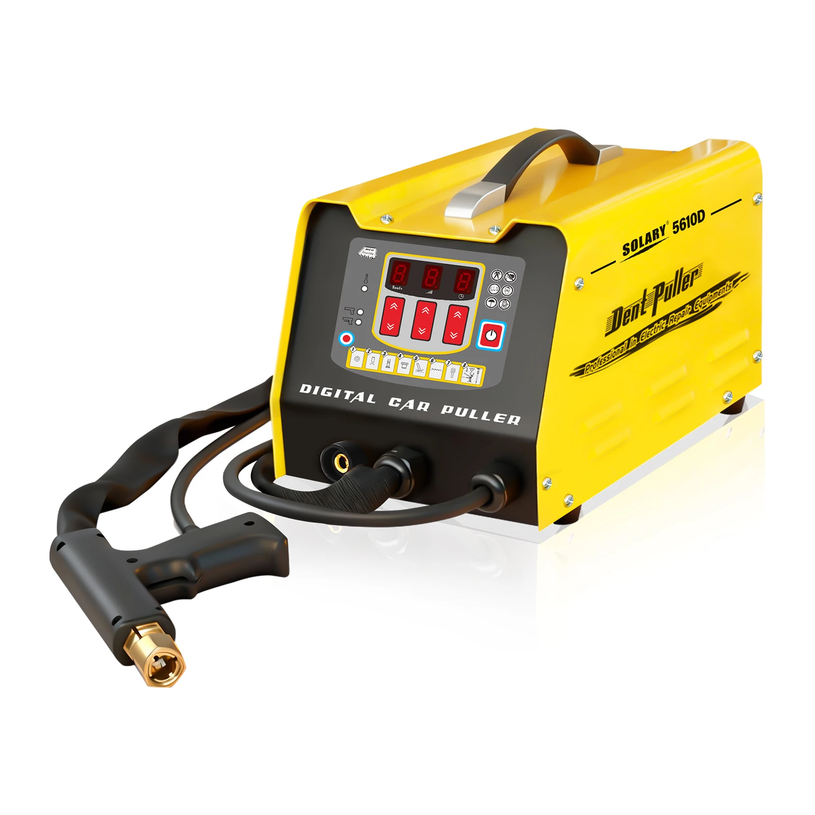 Solary Multifunctional Iron 110V/230V/1PH 50/60Hz 5610D Spot Welder Dent Puller Machine 3500W Car Body Repair Equipment 1 Year