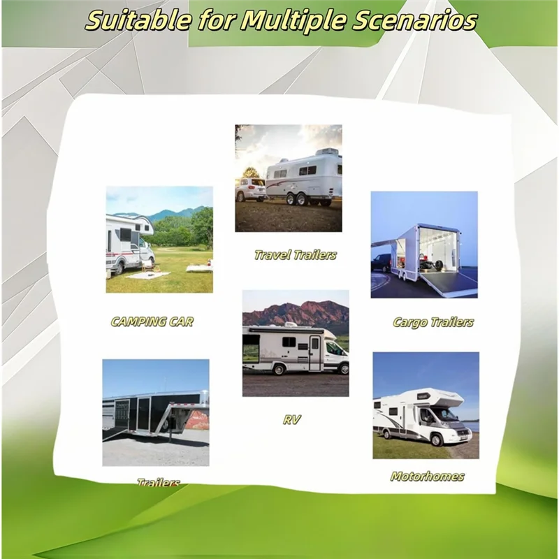 プロフェッショナルオフロード車、トラックRVレベル段階スケールスティックオンレベリングシステム、高視認性真鍮ボールボール用2個