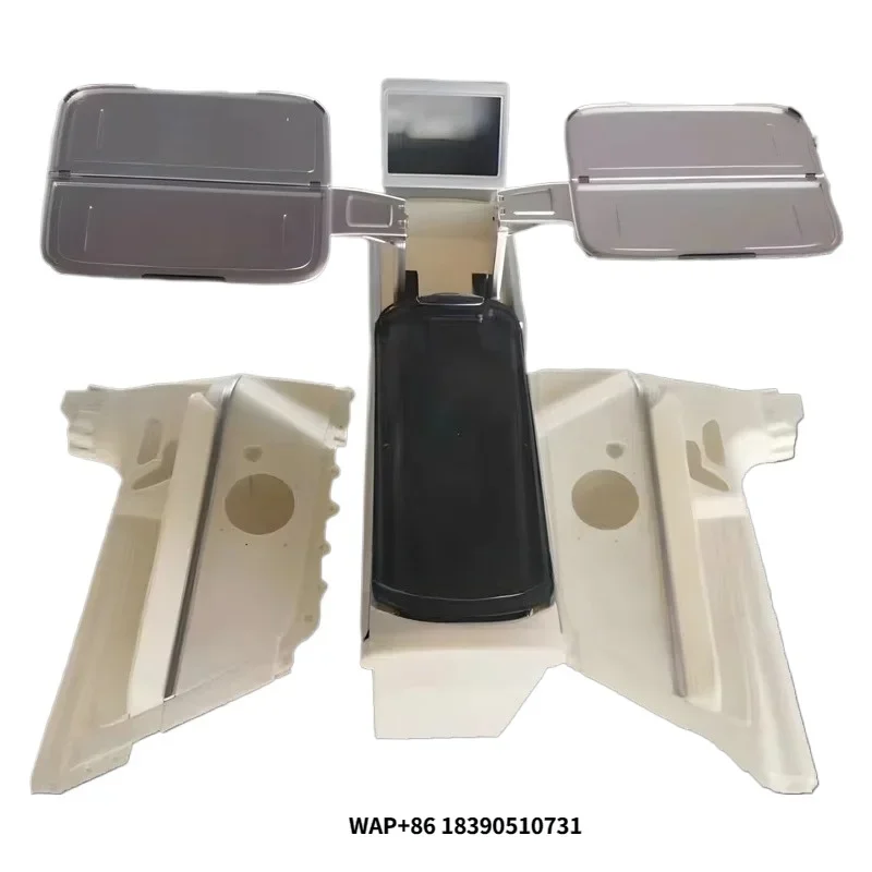 Auto Interior Rear Middle Seat Center Armrest Console With Table Plate for V260/vito/v Class