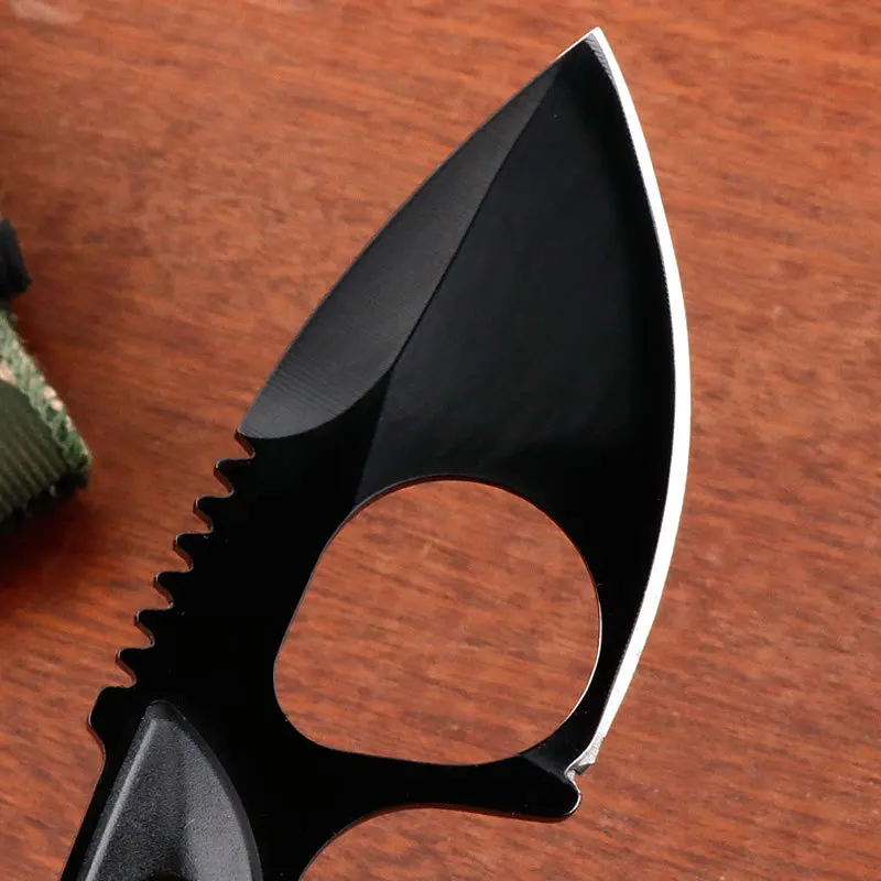 2025 سكين تخييم خارجي للصيد المحمولة شخصية خفيفة الوزن جيب صغير EDC أداة إنقاذ سكين #6