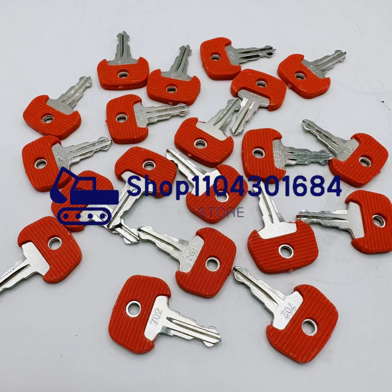 

20 шт. ключ для электрического степлера Jungheinrich 702, ключ зажигания 702 для микрофона Komatsu