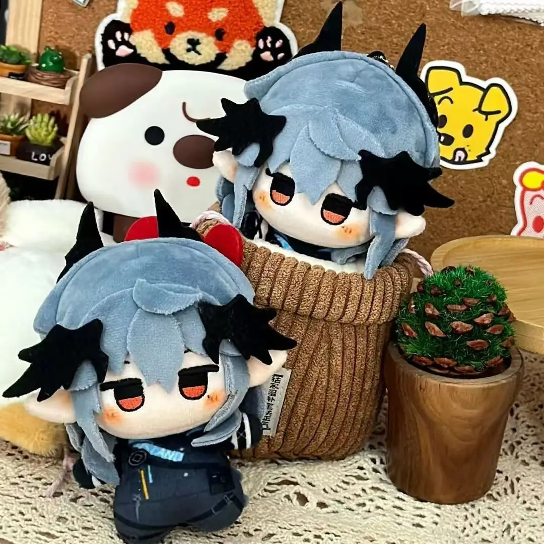 

10 см Arknights милые логотипы плюшевая кукла Skadi Nunu пуанский брелок с принтом мягкая хлопковая мягкая игрушка в подарок аниме коллекция фанатов игр