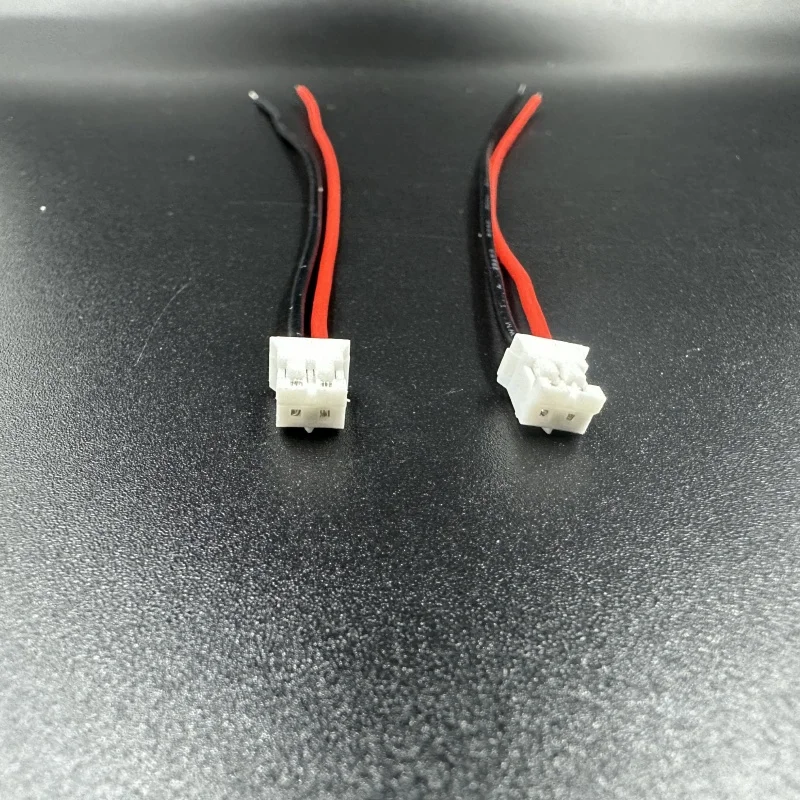 10 unids/set JST PH2.0-conector macho de 2 pines con terminales hembra 1007 26AWG cable conector PH2.0