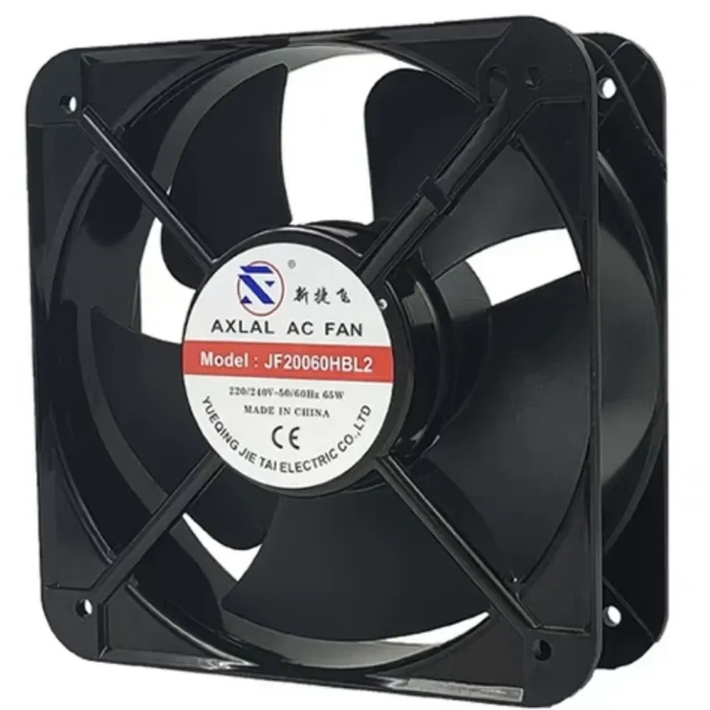 For JF20060HBL2 New 20cm AC220v Exhaust Fan Cabinet Electric Box Industrial Axial Fan Cooling Fan