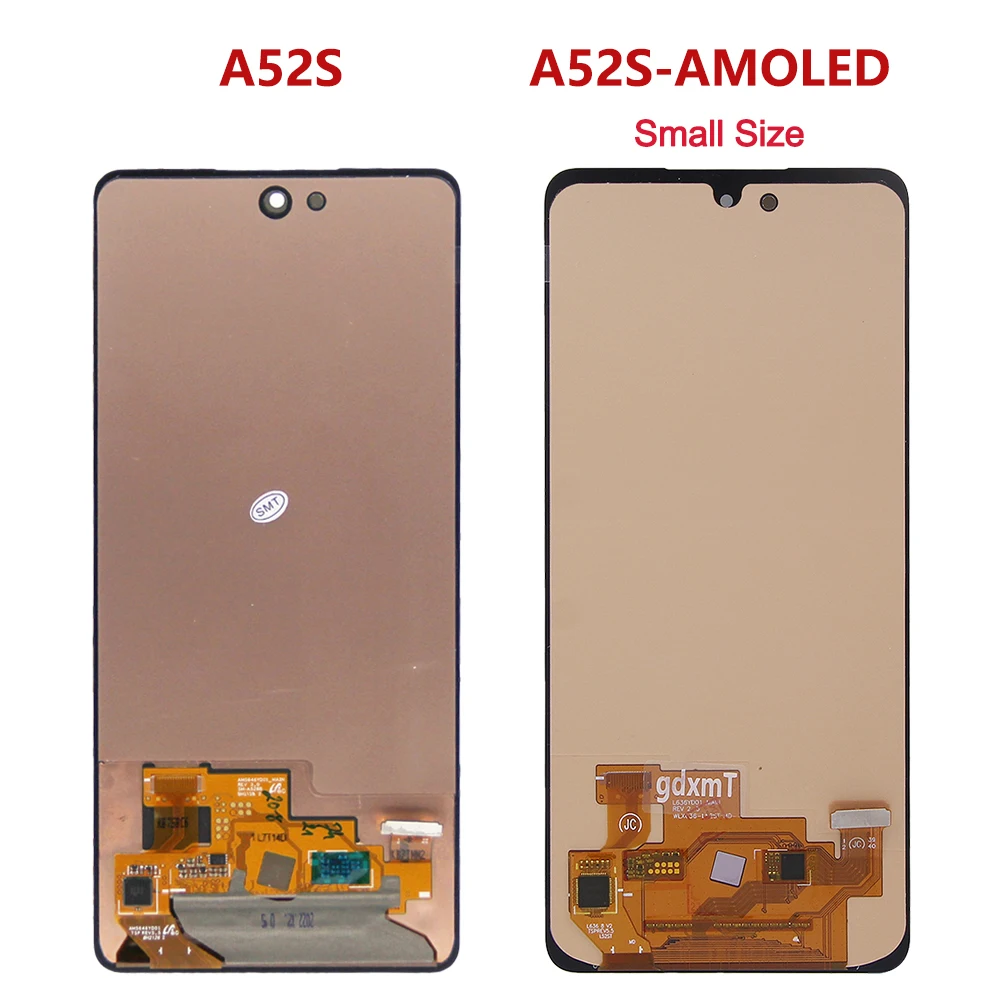 لسامسونج A52S 5G ل AMOLED A528 A528B A528B/DS A528N شاشة الكريستال السائل مجموعة المحولات الرقمية لشاشة تعمل بلمس استبدال